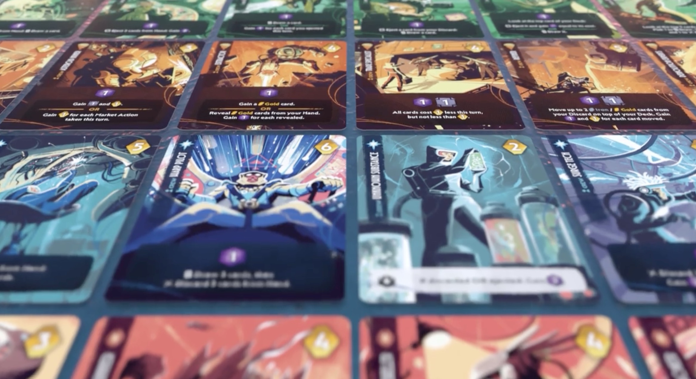138 unique Titan, Resource and Crew Cards
